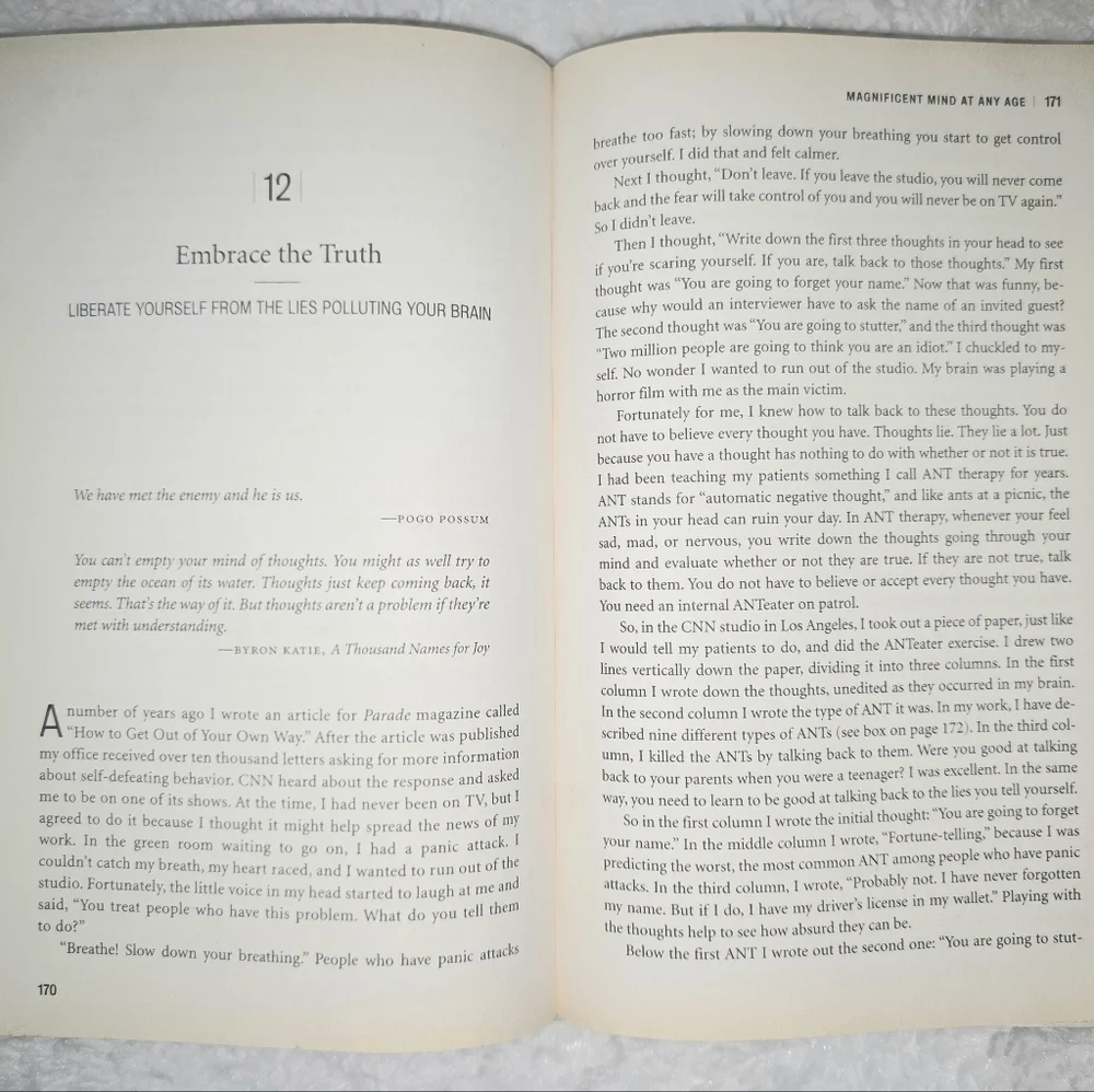 r. Daniel Amen Brain Health Book Bundle : Magnificent Mind & Change your Brain